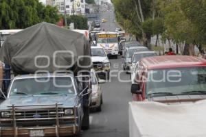 CARRERA DEL PADRE DESQUICIA TRÁFICO