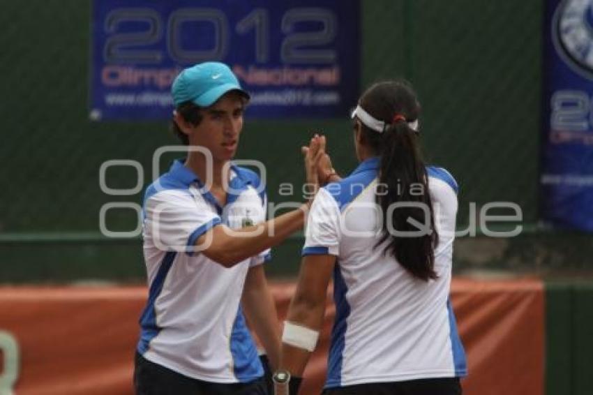 FINALES TENIS OLIMPIADA NACIONAL 2012