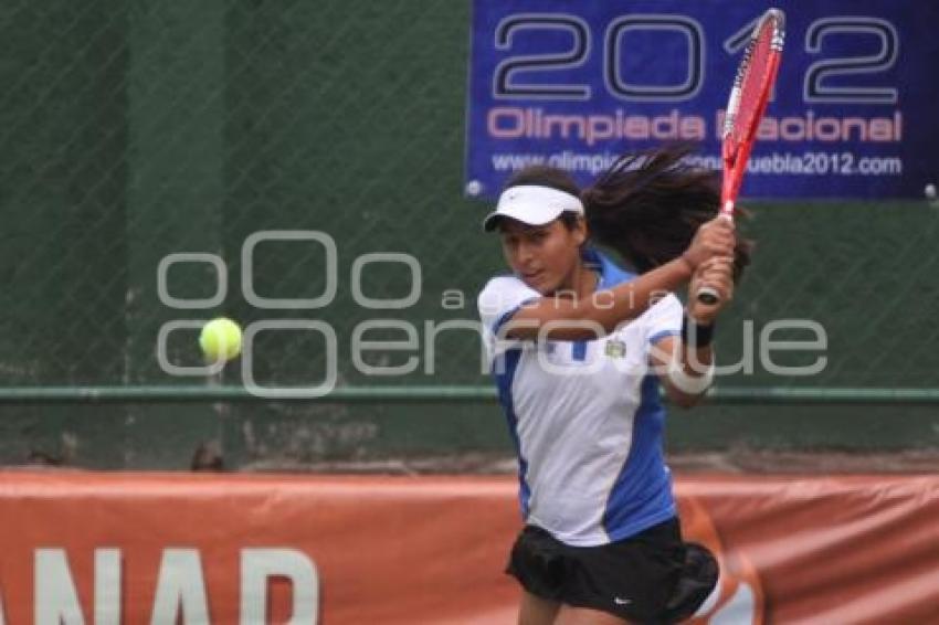 FINALES TENIS OLIMPIADA NACIONAL 2012