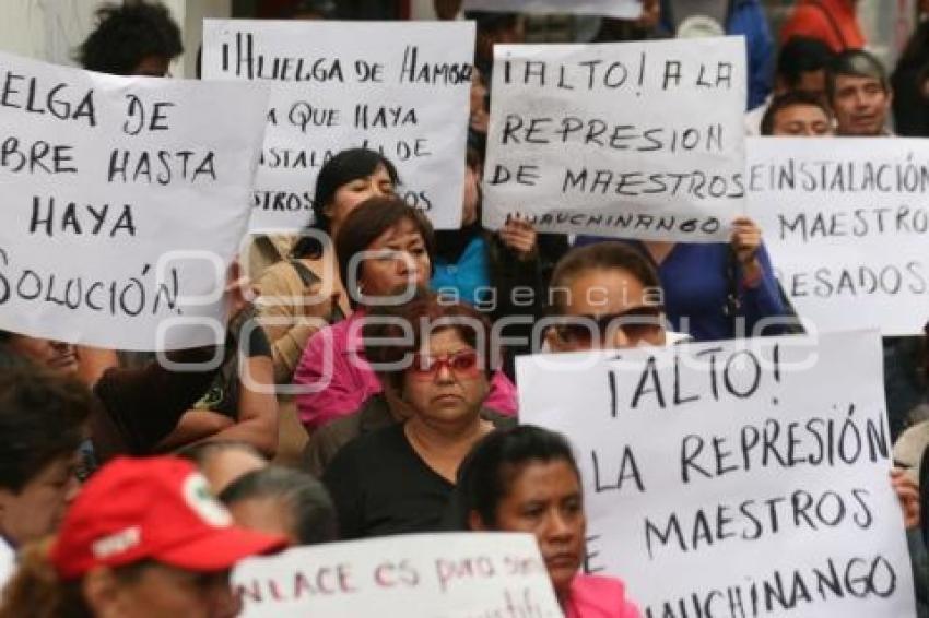 MANIFESTACIÓN MAESTROS