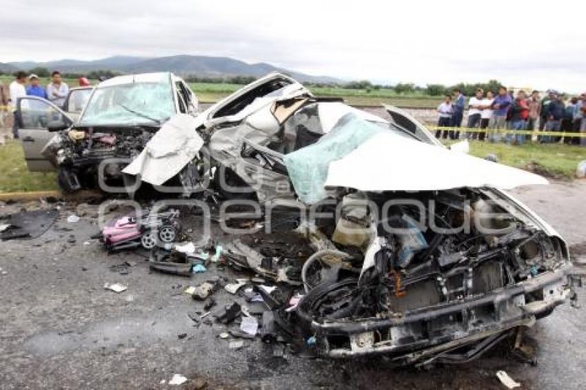 ACCIDENTE FEDERAL A TEHUACÁN