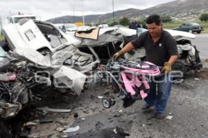 ACCIDENTE FEDERAL A TEHUACÁN