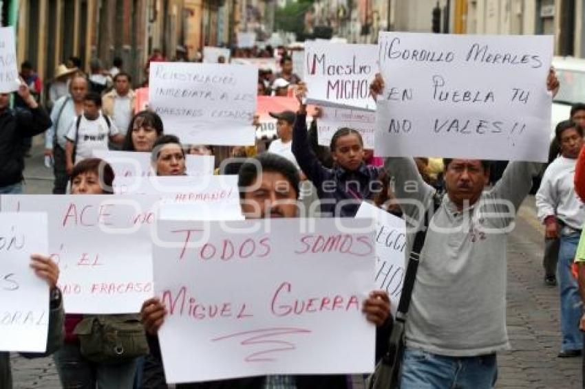 MANIFESTACIÓN MAESTROS