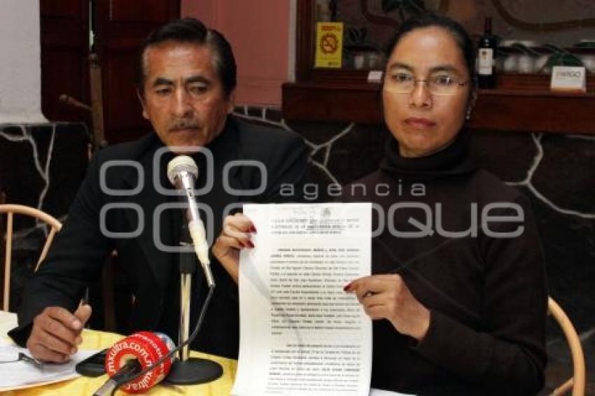 DENUNCIAN A JULIO LORENZINI