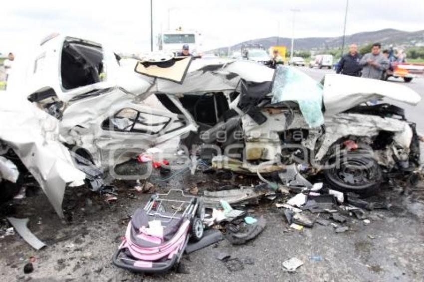 ACCIDENTE FEDERAL A TEHUACÁN