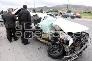 ACCIDENTE FEDERAL A TEHUACÁN