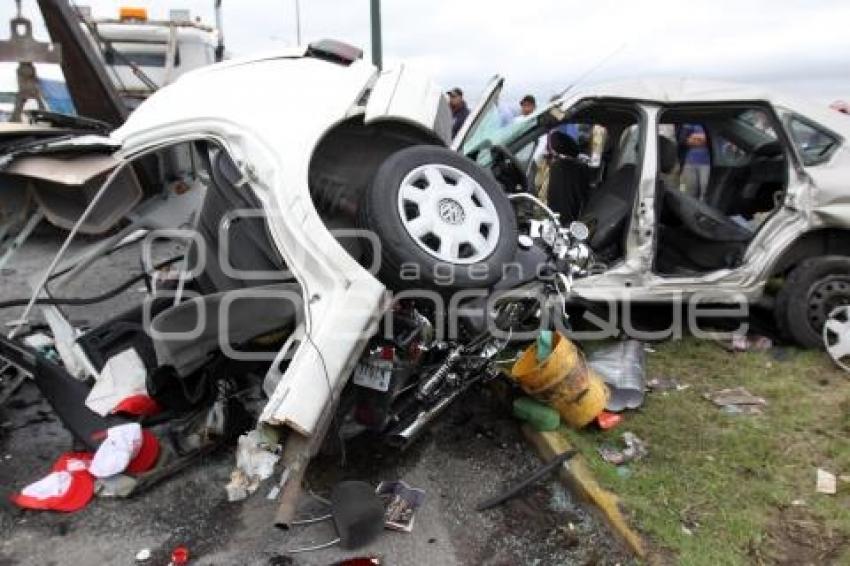 ACCIDENTE FEDERAL A TEHUACÁN