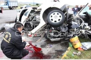 ACCIDENTE FEDERAL A TEHUACÁN