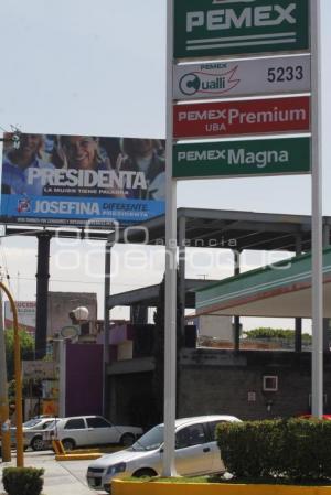 BAJAR COSTO GASOLINA PROMESA DE CAMPAÑA