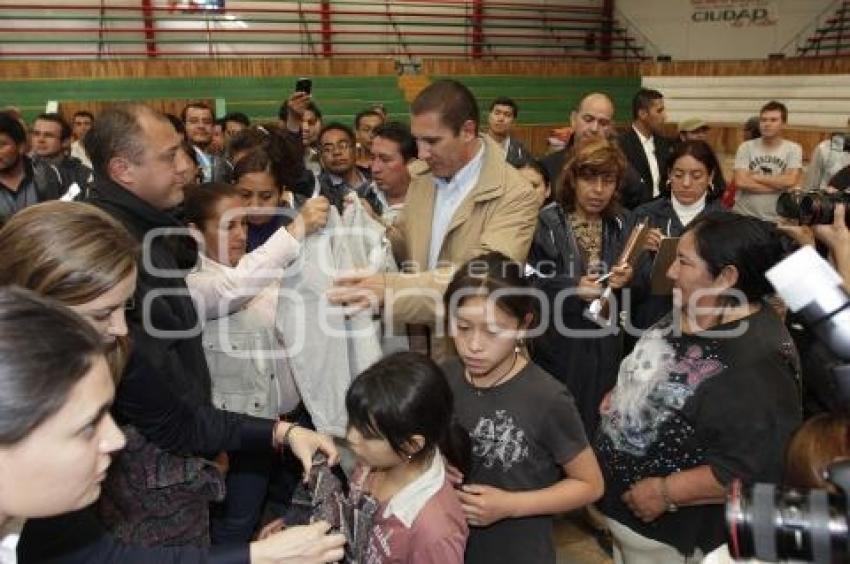 INUNDACIÓN EN SAN MARTÍN . GOBERNADOR