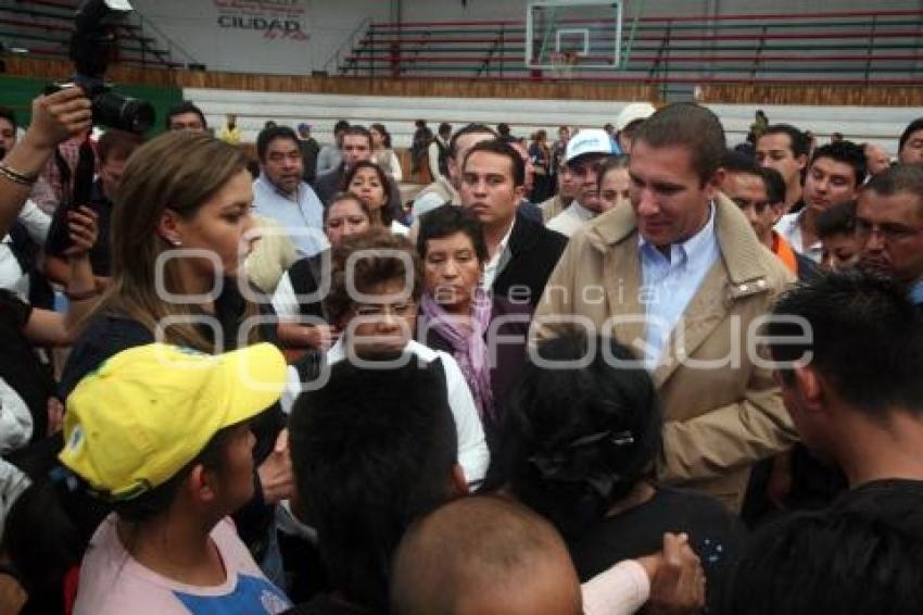 RMV RECORRE ZONA AFECTADA EN SAN MARTÍN TEXMELUCAN