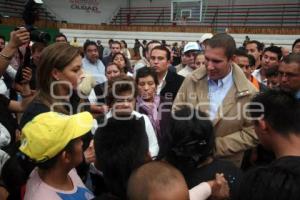 RMV RECORRE ZONA AFECTADA EN SAN MARTÍN TEXMELUCAN