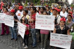 MANIFESTACIÓN MAESTROS DISIDENTES