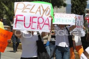 MANIFESTACIÓN POR MUERTE DE JOVEN