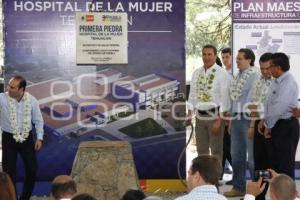 COLOCAN PRIMERA PIEDRA DE HOSPITAL EN TEHUACÁN