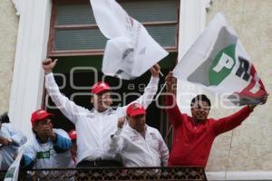 ELECCIONES 2012. FESTEJO PRI