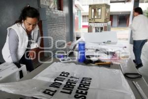 ELECCIONES 2012.INSTALACIÓN DE CASILLAS