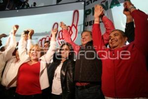 ELECCIONES 2012. FESTEJO PRI