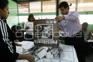 ELECCIONES 2012. CIERRE DE CASILLAS