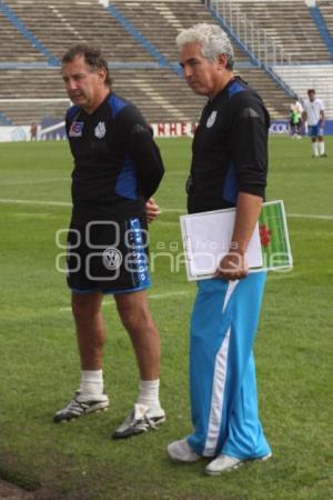 FUTBOL AMISTOSO . PUEBLA FC VS NEZA