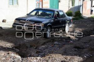 INICIO DE OBRA DE PAVIMENTACIÓN EN BARRANCA HONDA