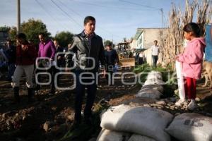 INICIO DE OBRA DE PAVIMENTACIÓN EN BARRANCA HONDA