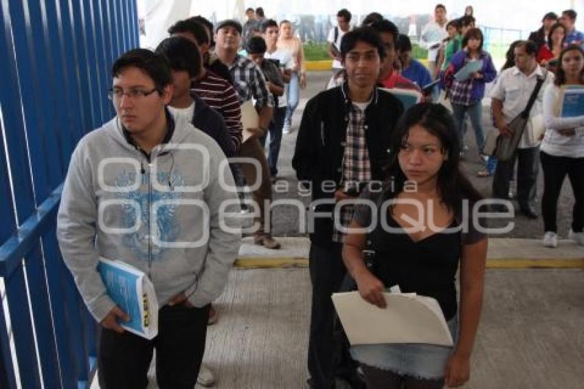 PROCESO DE ADMISIÓN BUAP 2012