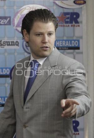 FUTBOL . PUEBLA FC . ROBERTO HENAINE