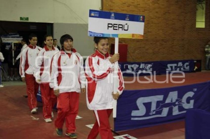 INAUGURAN CAMPEONATO LATINOAMERICANO DE TENIS DE MESA