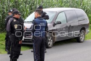 HOMBRE ASESINADO CAMINO A SAN MIGUEL ESPEJO