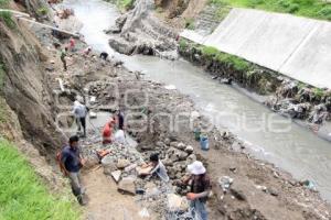 RECONSTRUCCIÓN MURO.RIO ALSESECA