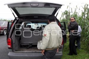 HOMBRE ASESINADO CAMINO A SAN MIGUEL ESPEJO