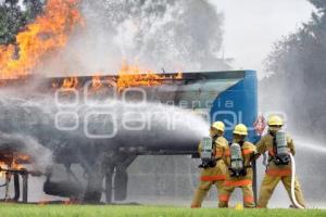 SIMULACRO INCENDIO. EMPRESA BASF