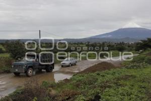 VOLCÁN POPOCATÉPETL . RUTA DE EVACUACIÓN