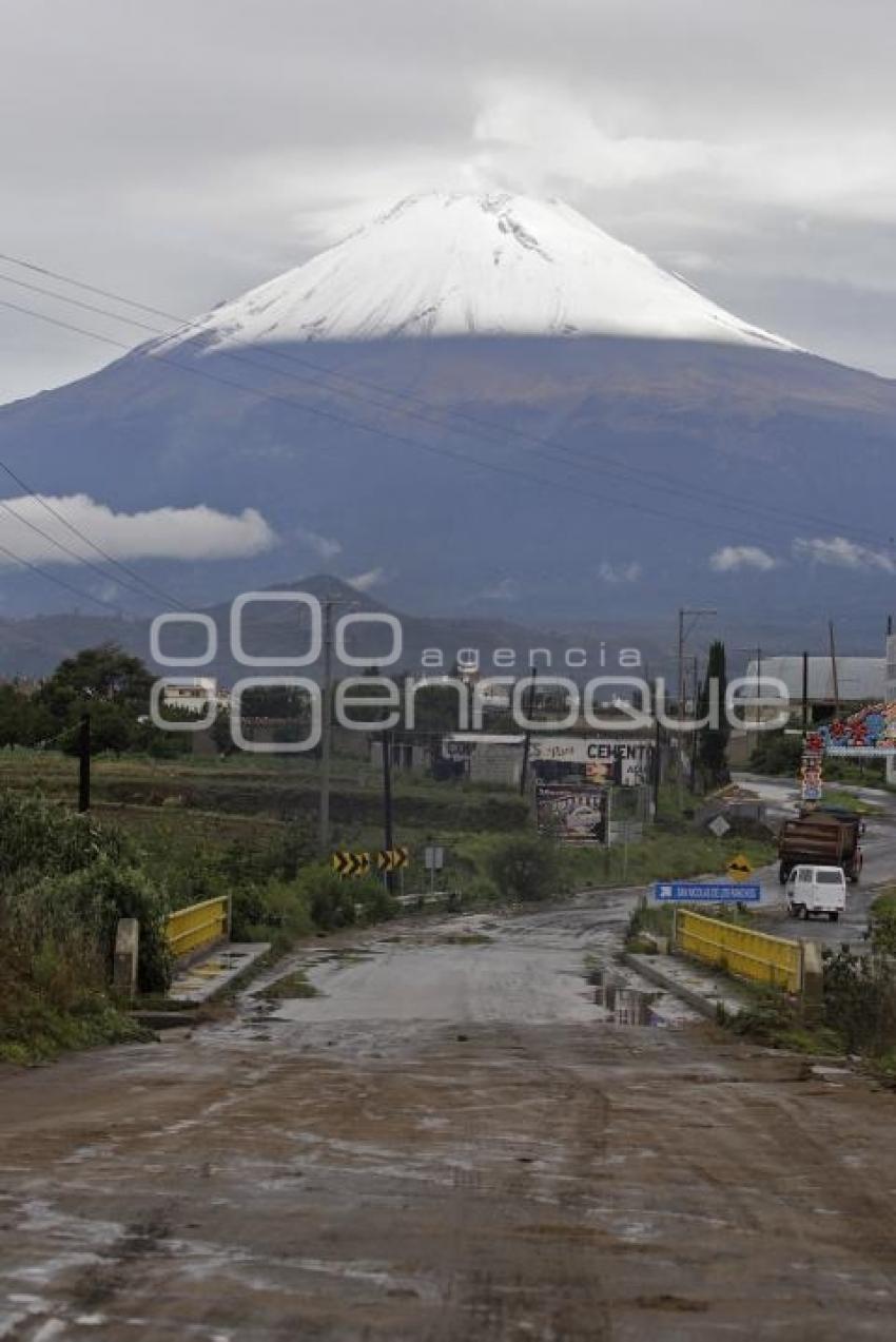 VOLCÁN POPOCATÉPETL . RUTA DE EVACUACIÓN