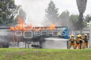 SIMULACRO INCENDIO. EMPRESA BASF