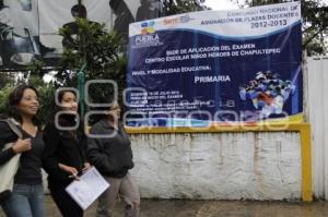 EDUCACIÓN . CONCURSO NACIONAL PARA OTORGAR PLAZAS DOCENTES