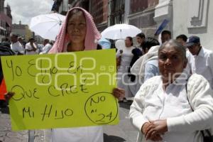 MANIFESTACIÓN ESCUELAS LAICAS