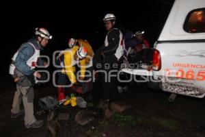 RESCATE GUIA EXCURSIONISTAS MALINCHE