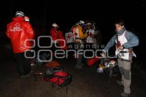 RESCATE GUIA EXCURSIONISTAS MALINCHE