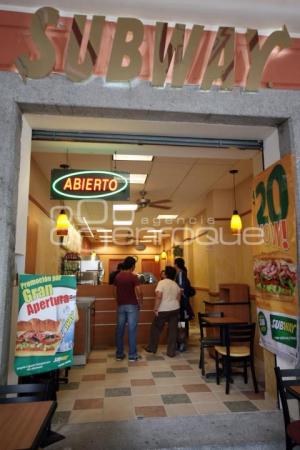 FRANQUICIAS. SUBWAY