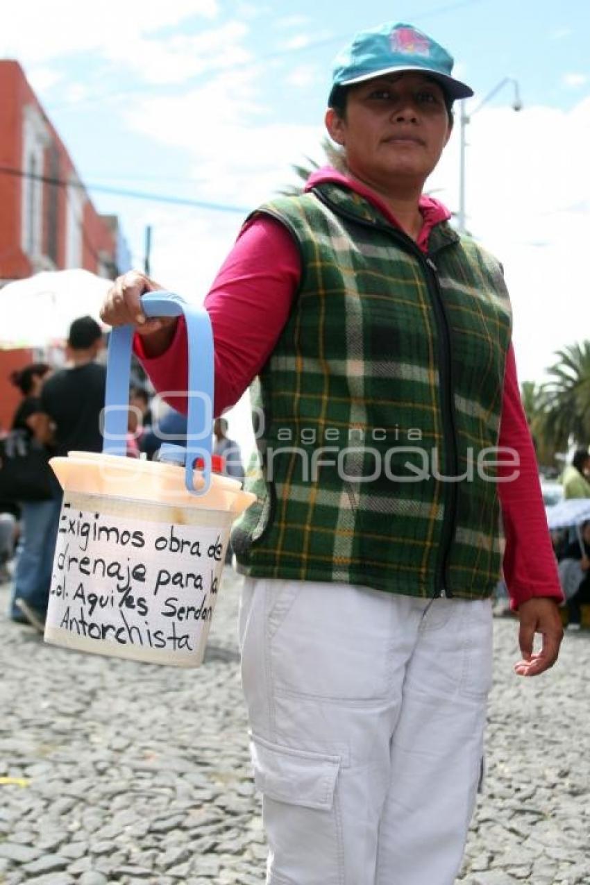 COLONIAS DEL SUR EXIGEN AGUA