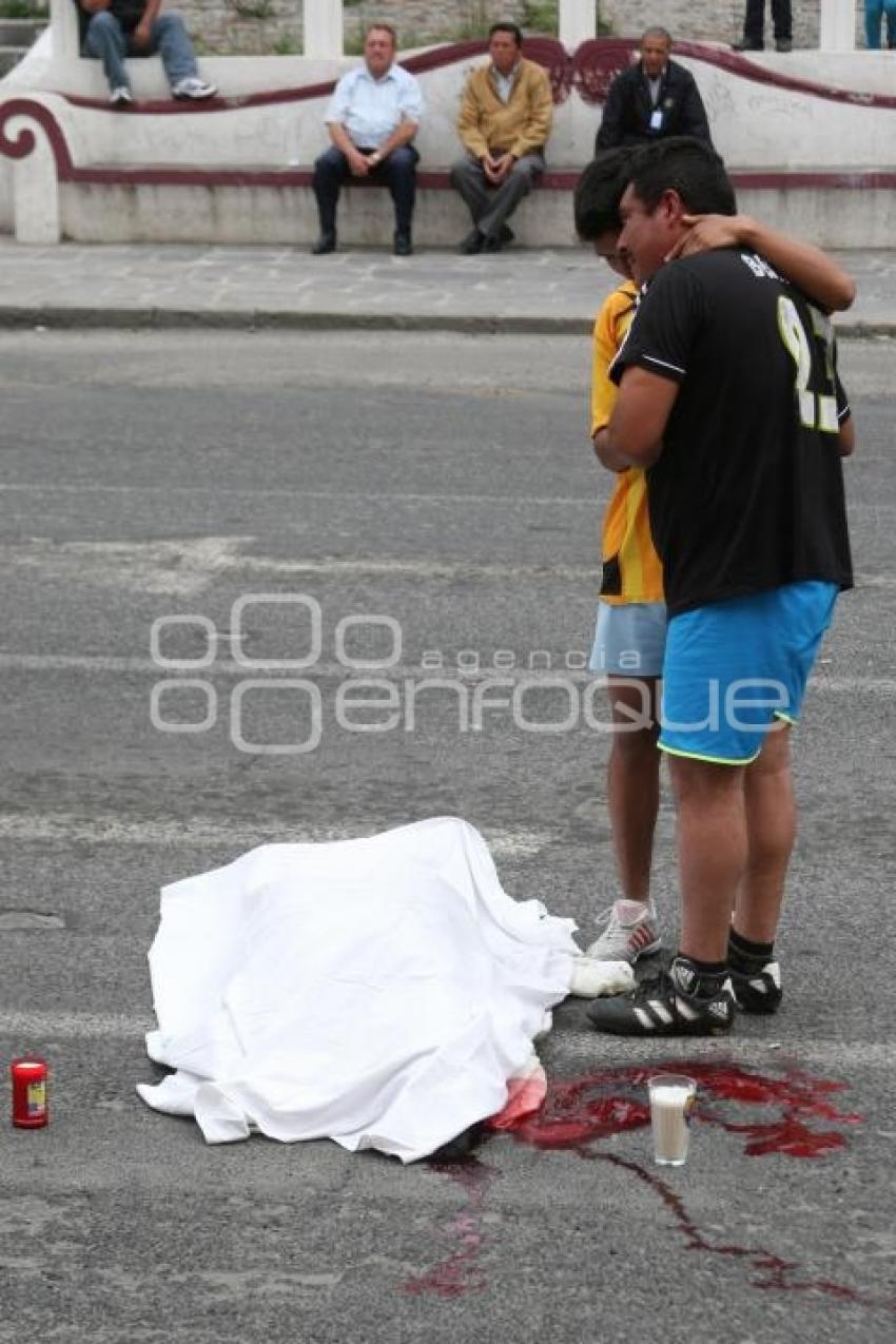 MUERE MUJER ATROPELLADA EN EL ALTO