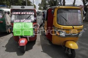 MANIFESTACIÓN MOTOTAXIS SECRETARÍA DE TRANSPORTE