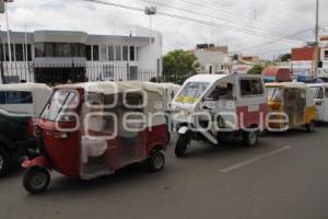 MANIFESTACIÓN MOTOTAXIS SECRETARÍA DE TRANSPORTE