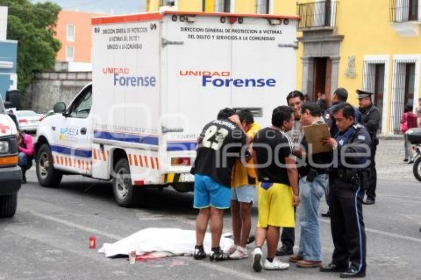 MUERE MUJER ATROPELLADA EN EL ALTO