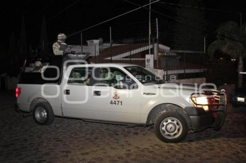 OPERATIVO MARINA EN PUEBLA