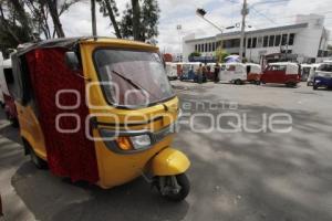 MANIFESTACIÓN MOTOTAXIS SECRETARÍA DE TRANSPORTE