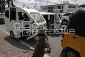 MANIFESTACIÓN MOTOTAXIS SECRETARÍA DE TRANSPORTE