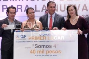 PREMIACIÓN DEL CONCURSO DE LA CASA DEL ADOLESCENTE